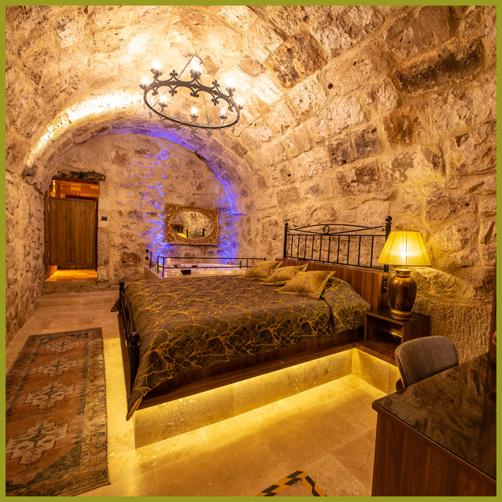 Kapadokya Premium Deluxe Mağara Oda Mağara Otel